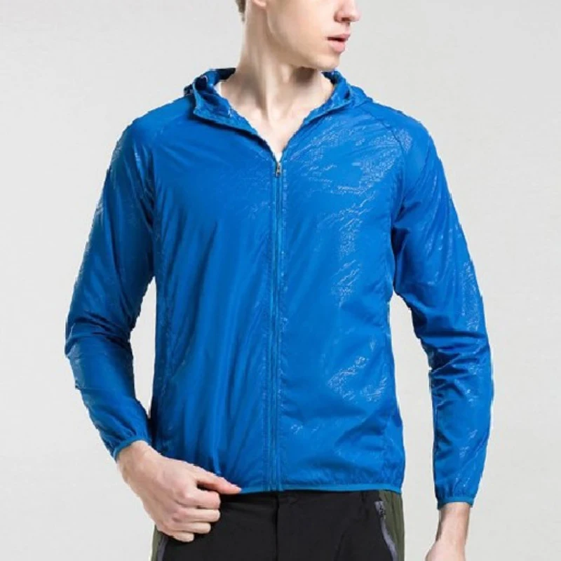 Unisex Quick Dry Outdoor Sports Coats Hiking Jackets Sun-Protective Waterproof durable Skin Male Female Windbreaker | Спорт и