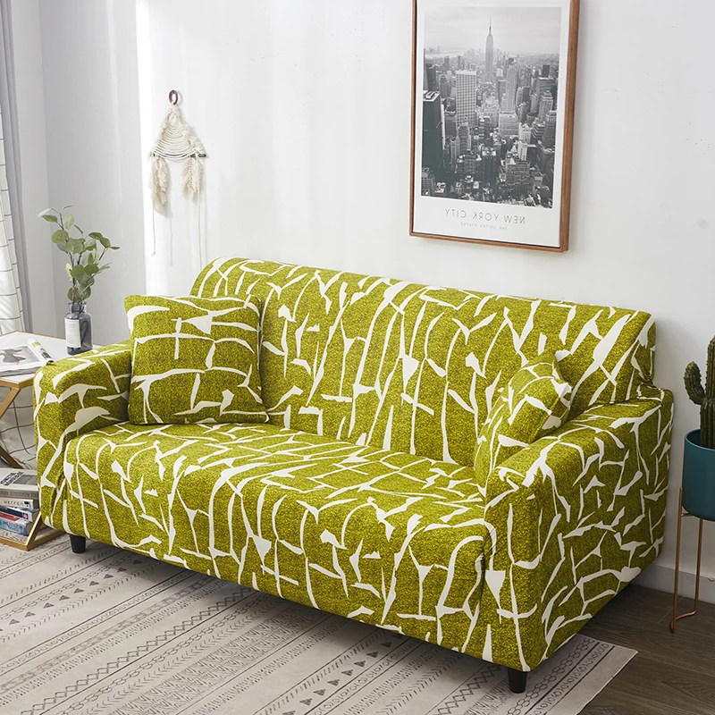 Эластичная серая диванных чехлов для гостиной диван Ipad Mini 1/2/3/4 сиденья обивки кресел стрейчевого материала чехол для дивана - Цвет: color 15