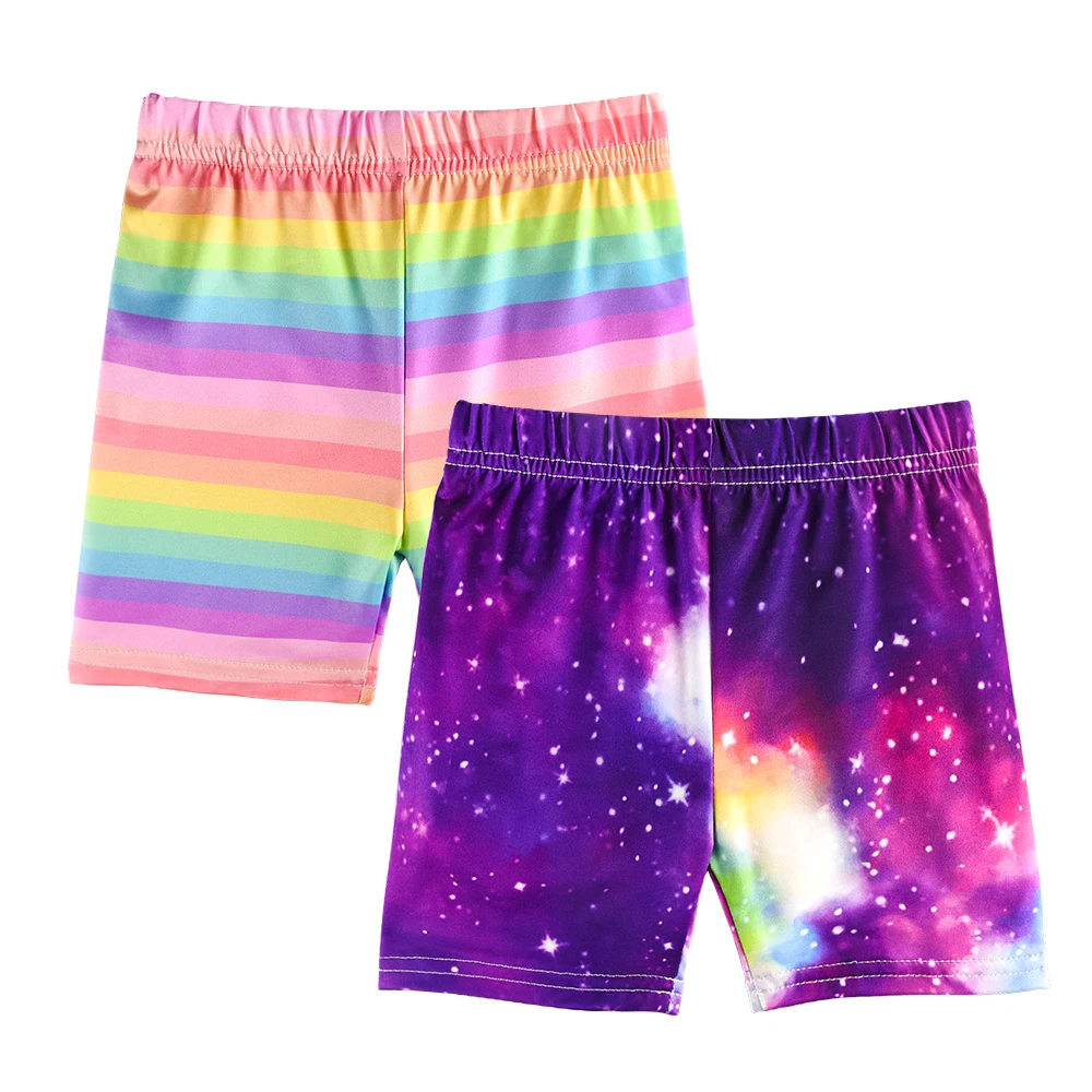 2PC/lot Girls Shorts Pants Safety Underwear Leggings for Fashion Girls Shorts Children Pants Girl Short Flower Clothing