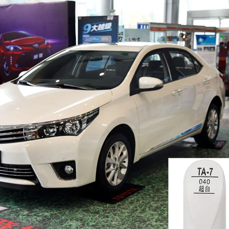 Ручка для ремонта царапин автомобиля ручка рисования с кисточкой Toyota Corolla E160 2014