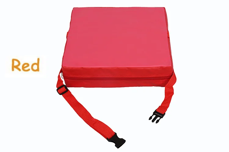 Children Increased Chair Pad Baby Dining Kids Cushion Adjustable Removable Chair Booster Sponge Leather Cushion  Pram Chair Pad
