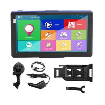 

Vehicle GPS 7 inch Car Truck GPS Navigation 256M 8GB Capacitive Screen Portable GPS Navigator automobiles