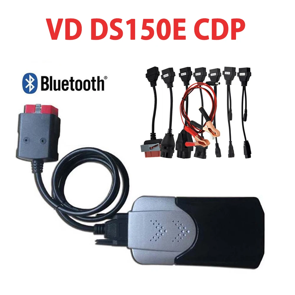 Автомобильный диагностический сканер vci vd ds150e cdp bluetooth wow pro obd obd2 2016 00 keygen для delphis