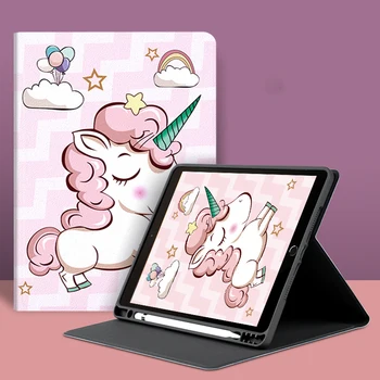 

Cartoon Unicorn For ipad 7th Generation 10.2 Case Auto Sleep Wake For ipad Mini 5 Case ipad Air 2 ipad pro 11 10.5 9.7 case 2020