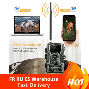 

HC-801M 2G Hunting Camera 16MP Trail Camera SMS/MMS/SMTP IP65 Photo Traps 0.3s Trigger Time Camera