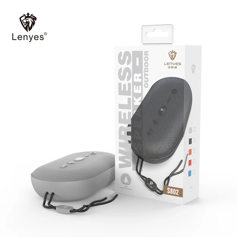 Lenyes TWS НЧ динамик истинный беспроводной стерео Hi Fi Bluetooth колонки открытый