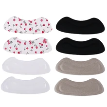 1 пара силиконовых гелевых женских вкладышей для пятки, протекторы для обуви, стельки, подушечки для ухода за ногами