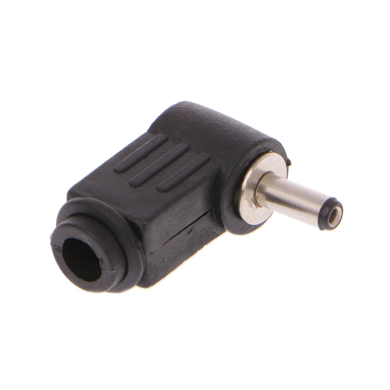 

Drop Shipping 10 Pcs 3.5x1.3mm Male Right Angle DC In-Line Plug Socket Jack Connector Adapter
