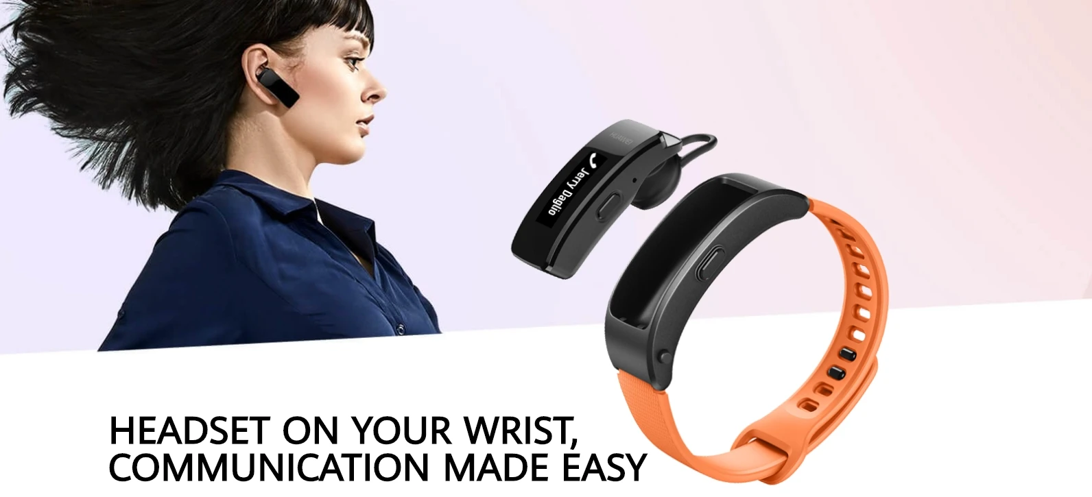 Умный Браслет huawei Talkband B3 Lite, Bluetooth, умный Браслет, гарнитура, фитнес-трекер, напоминание о активности