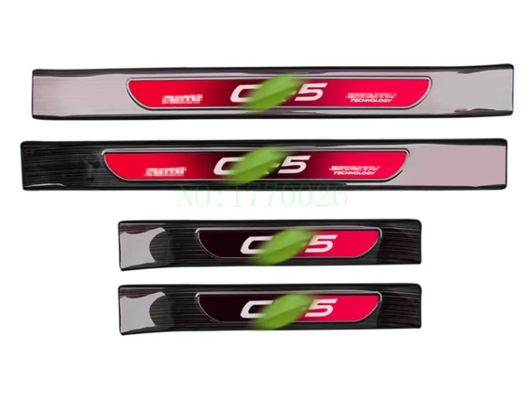 Auto parts stainless steel entry door scuff Plate CX5 CX- 5 2013 8 units/set car cover