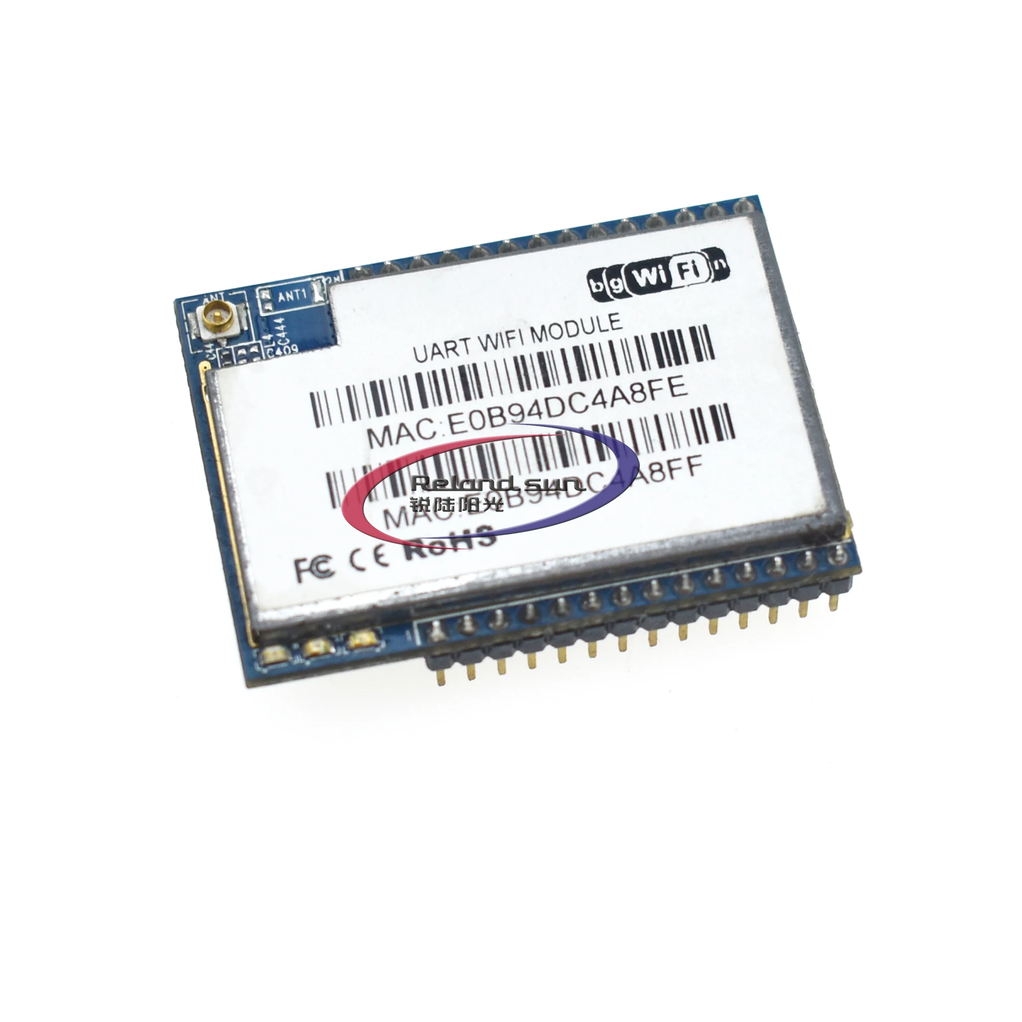 HLK-RM04 RM04 воздушный последовательный Wi-Fi двойной порт ethernet последовательный порт UART для модуля Wi-Fi без антенны