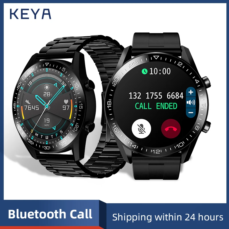 KEYA i12 Smart Watch Men 1.28 inch Full Touch Screen Sport Fitness IP67 Waterproof Smartwatch Women for iOS Android Xiaomi | Электроника