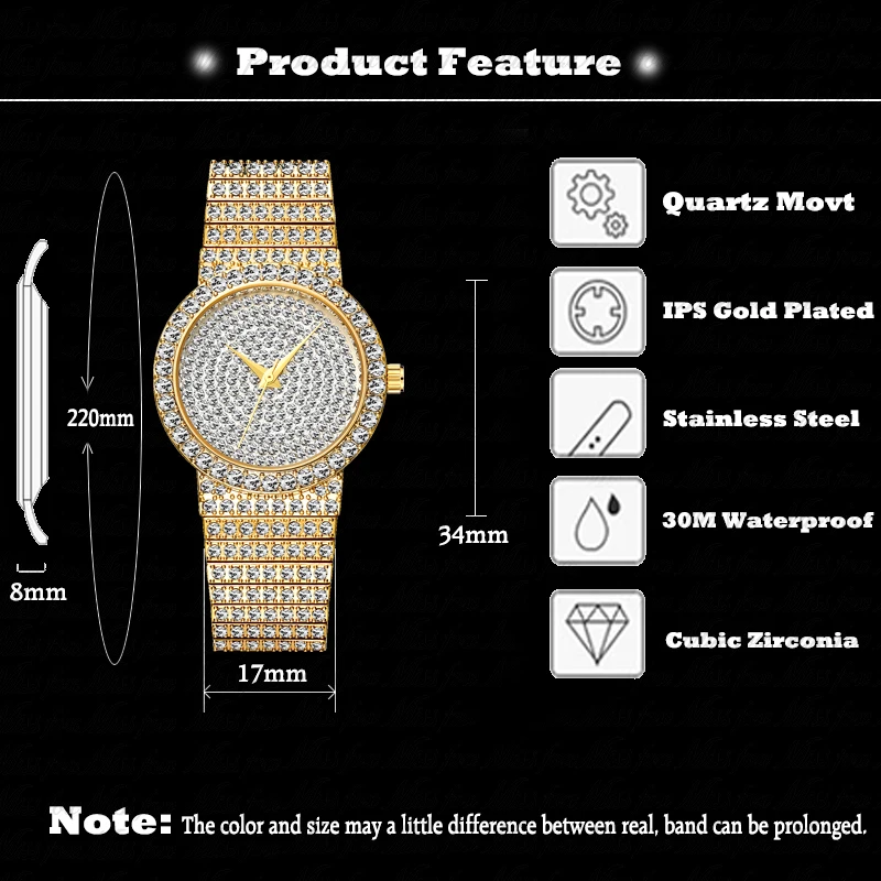 MissFox брендовые уникальные мужские часы 7 мм Ультра тонкие 30 м водостойкие Iced Out круглые дорогие 34 мм тонкие наручные мужские часы 2562