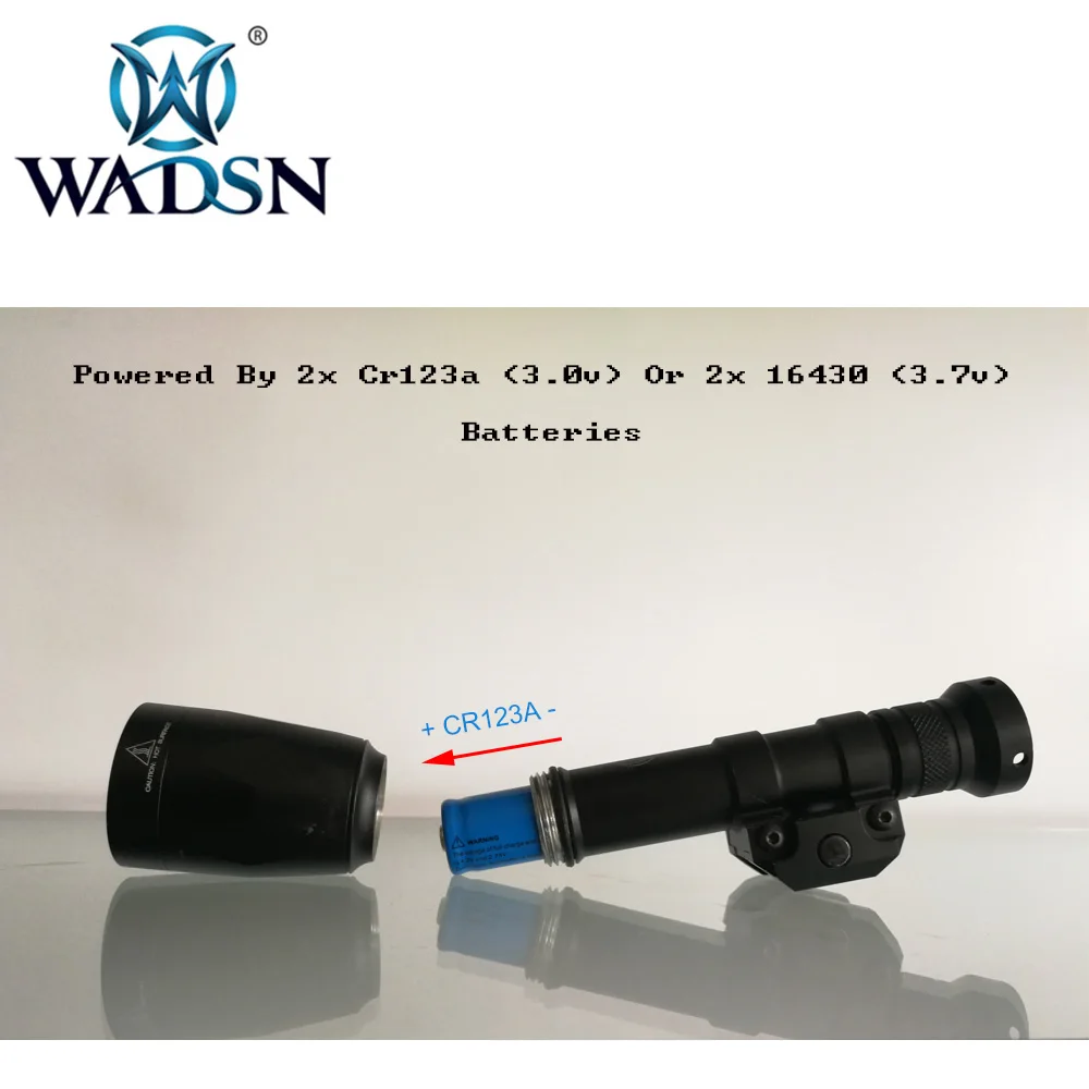 WADSN тактический фонарь SF M600P Скаут свет XM-L2-T6-WC светодиодный 850 люмен страйкбол факелы портативное освещение WEX362 подсветка для оружия