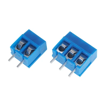 

10pcs 5mm KF-301 3 Pin PCB Mount Block Screw Terminal NF Connector