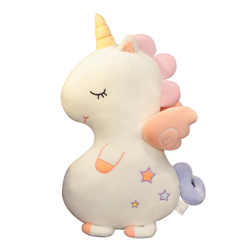 1 шт. 50-90 см мягкие Kawaii Плюшевые игрушечные единороги мягкие милые звездное небо Unicornio милые мягкие зверушки в подарок для детей милая кукла