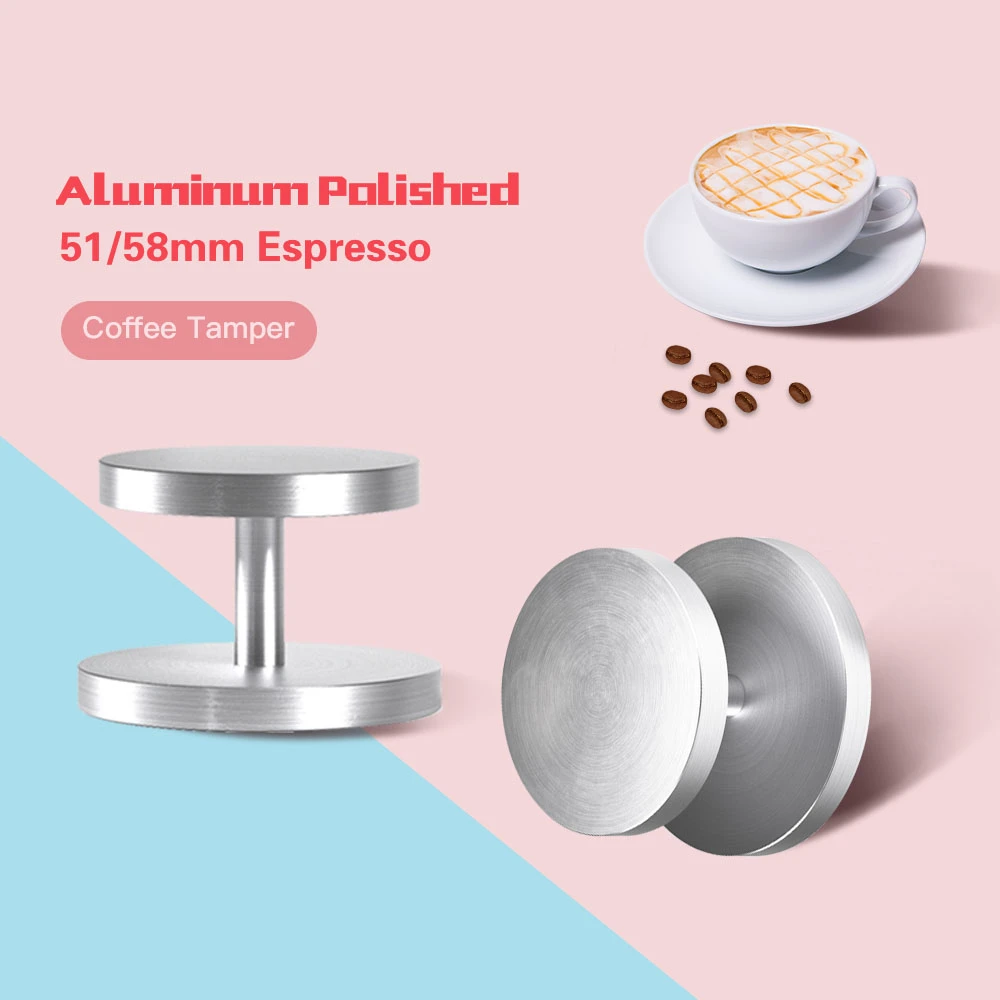 51mm/58mm Double Base Coffee Tamper Barista Espresso Coffee Tamper