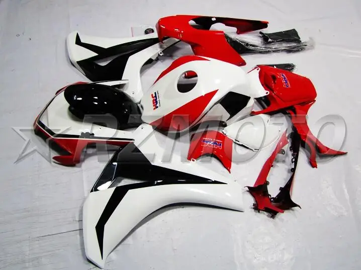 Инжекционного метода литья) ABS Полный Обтекатель Наборы Подходит для Honda CBR1000RR 08-11 2008 2009 2010 2011 CBR1000 Обтекатели Красный, черный, белый