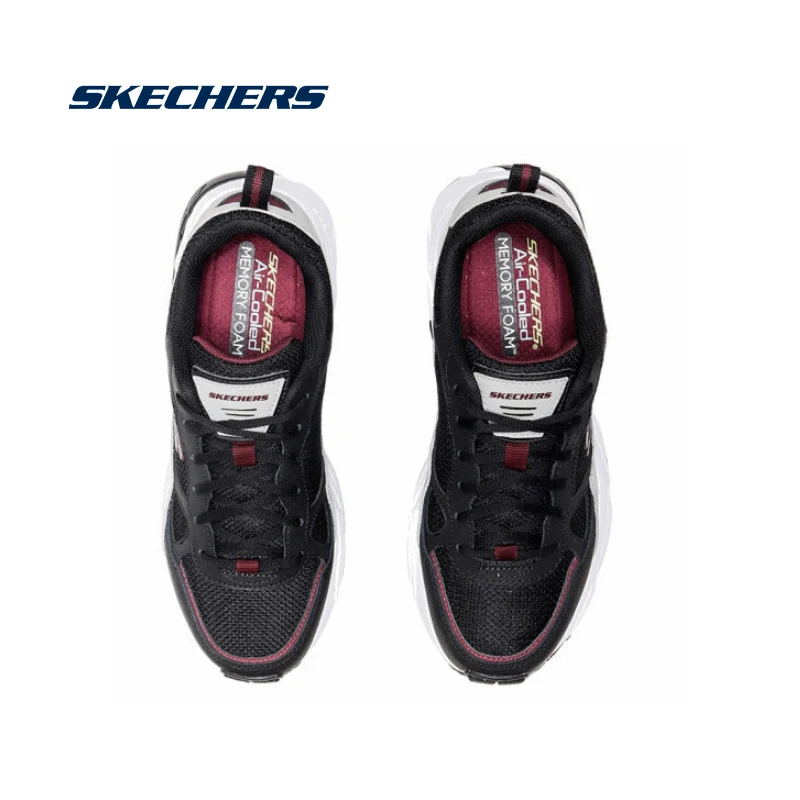 Skechers/спортивные мужские легкие кроссовки для бега; Мужская обувь из сетчатого материала; повседневная обувь; Мужская брендовая Роскошная прогулочная обувь; 51706-BKGY