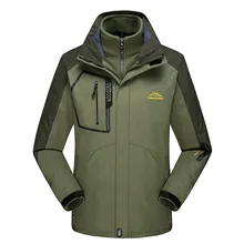 Мужская куртка для улицы, смешанные цвета, флисовый комплект из двух предметов, три в одном, для альпинизма, женский лыжный костюм большого размера