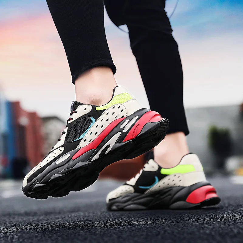 

2019 MEN'S SHOES Spring And Summer New Style Thick Bottomed Extra High Fashion Handsome Shoes MEN'S Shoes Comfortable College St