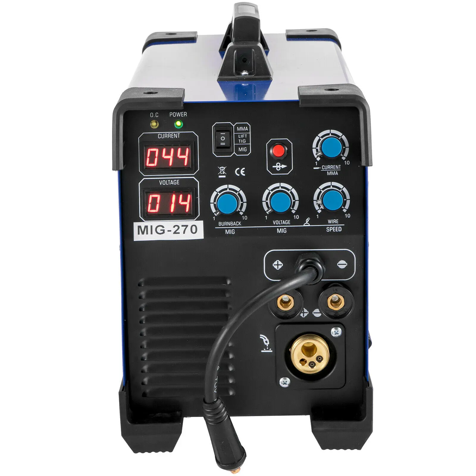 

MIG MMA TIG 3 In 1 Mig Welder Welding Machine 270A MIG MMA Welder Combo 110V/220V