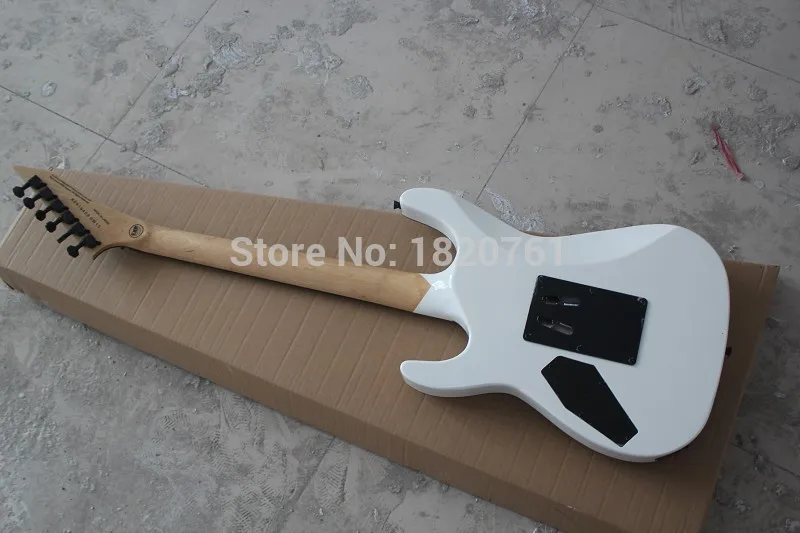 Высокое качество Custom Shop KH-2 Ouija Kirk Hammett Cynthia белая электрогитара 14510