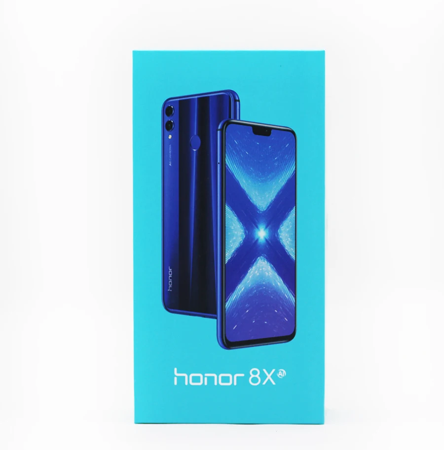 Huawei Honor 8X мобильный телефон Google store 6,5 дюймовый экран 20MP две камеры 3750 мАч батарея Android 8,2 восьмиядерный смартфон