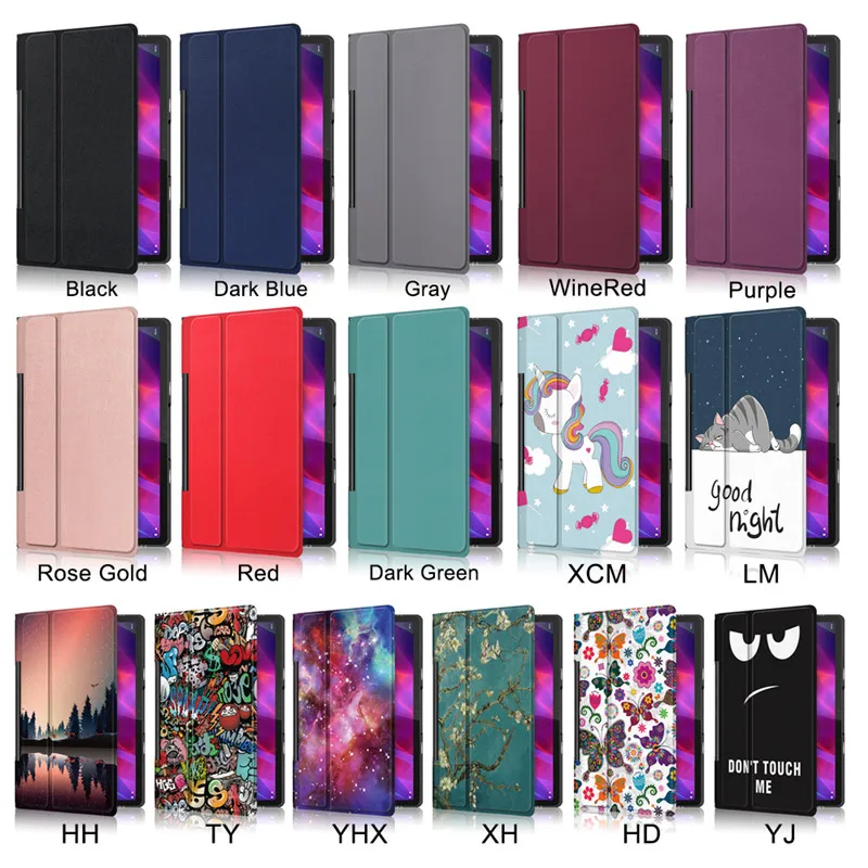 ipad mini sticker Protective Smart Shell For Lenovo Yoga Tab 11 Case YT-J706F Tablet Magnetic Funda For Lenovo YOGA Tab 11 2021 Cover + Pen samsung tablet stand