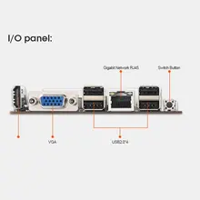

BTC-S37 Miner Motherboard CPU Set 8 Video Card Slot DDR3 Memory Integrated VGA Interface Low Power Consumption Video Card
