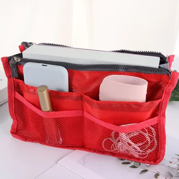 

1Pc 2020 Women Make Up Bag Portable Travel Organizer Cosmetic Bag Storage Handbag Toiletries Toiletry Kit Beauty Pouch Phone Bag