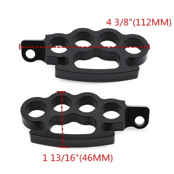 

Flying Foot Pegs Forward Control Floorboard Footrests For Sportster XL Dyna Softail Fat Boy V-Rod Streetfigher Chopper