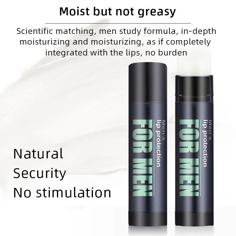 Long-lasting Moisturizing Dry Chapped Lips Balm Hydrating Lipstick For Men Repairing The Cracked Lips