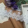 1Yard Embroidery Lace Fabric 8.5cm White Lace Ribbon Curtain Guipure Craft Lace Trim DIY Sewing Trimmings For Dress Decor X105 ► Photo 2/5