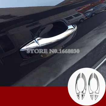 

For Audi A6 S6 ABS Chrome Car Door Handle Cover Trim 2012-2018 8pcs