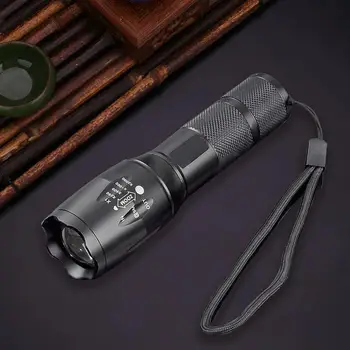 

T6 Led Flashlight 1000ml Diving Torch Zoomable Torch Battery Powered 5 Modes