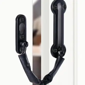 

Stainless Steel Security Door Bolt Buckle Chain Bold Door Anti-theft Hardware Lock Chain Chain Door Door Latch Door Latch L Y4T3