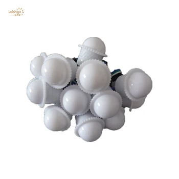 

diameter 26mm transparent/milky cover led module DC12V WS2811 led pixel Point Light 3leds 5050 SMD RGB waterproof