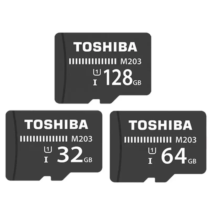 Toshiba M203 Автомобильный видеорегистратор C10 Micro SD карта IPX7 4K FHD видео TF карта памяти