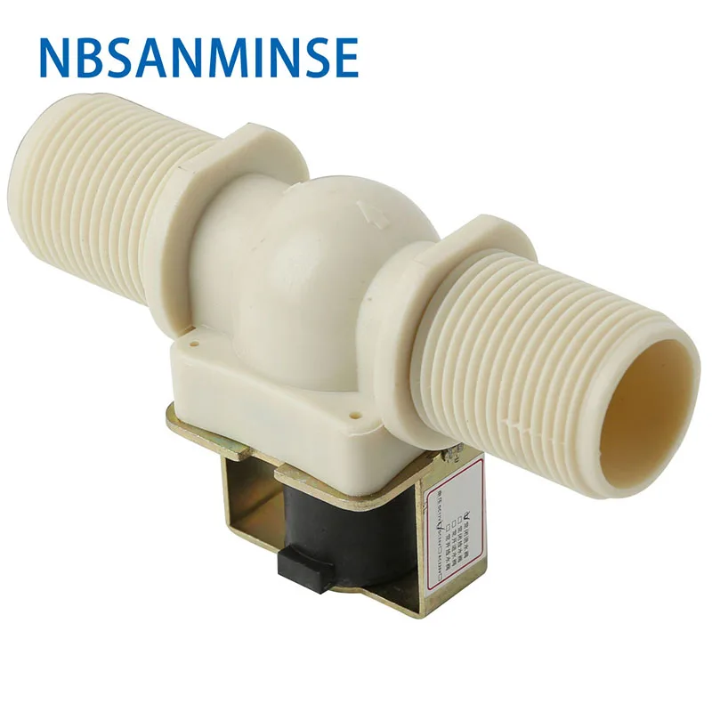 NBSANMINSE SMPDJ-07 PAA6 Соленоидный клапан G1 дюймов 5 Вт 420MA DC12V используется для стиральных машин посудомоечных машин