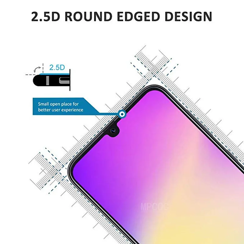 3 шт закаленное стекло для samsung a10s a20e a30s a40 a50s, Защитное стекло для экрана, защитная пленка Tremp для galaxy a 10 20 30 40 50
