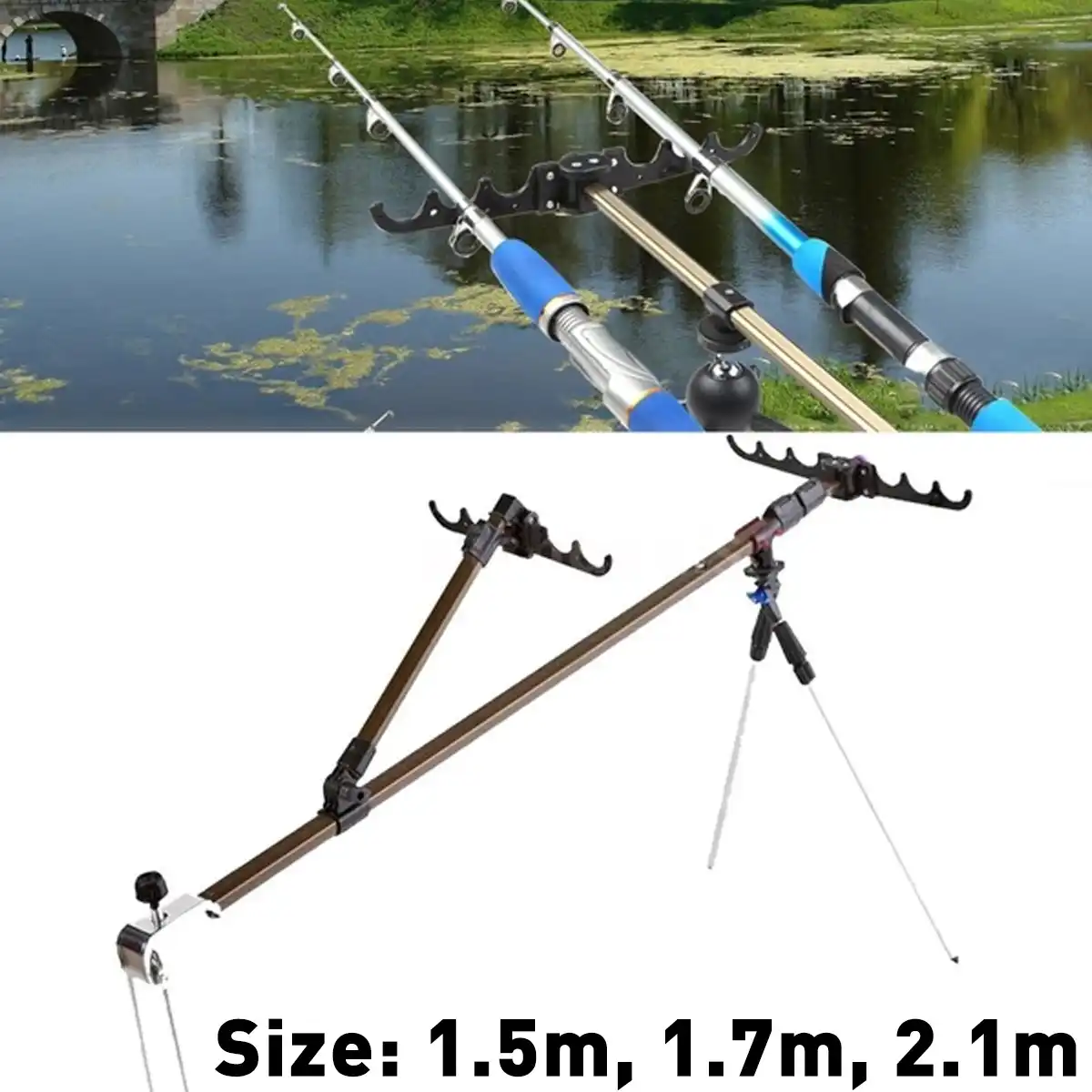 carp fishing rod stands