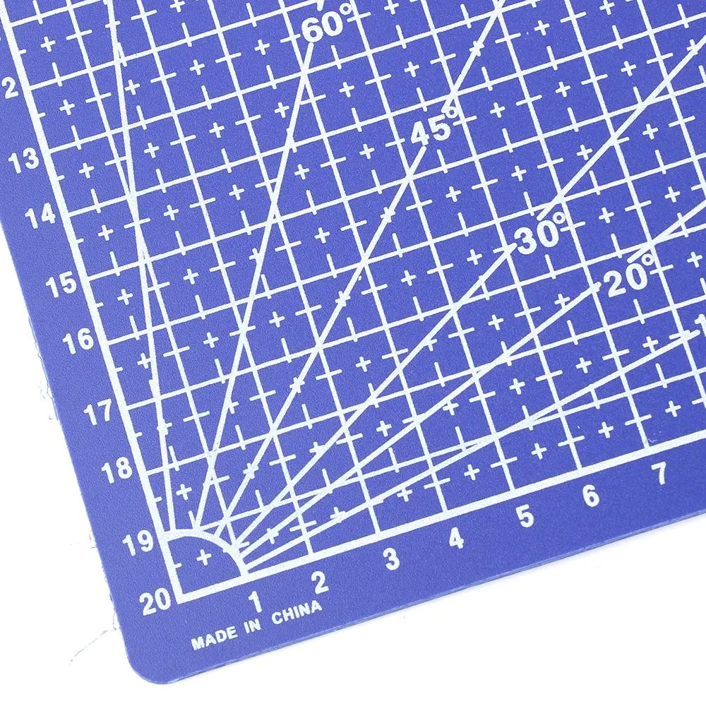 1PCS A4 Grid Lines Cutting Mat Scale Plate Craft Card Fabric Leather Paper Board School Office Supply