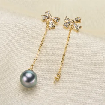 

Plated Silver Earrings Mountings Pearl Ear Wires Earrings Hook Findings Settings for DIY Stud Earrings Jewelry Making Findings