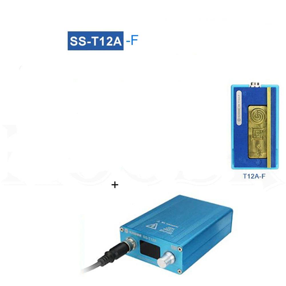 SS-T12A iPhone 6 7 8 X XS MAX разборка материнской платы Распайка нагревательная станция 185 градусов точный инструмент быстрого разделения - Цвет: T12A and F