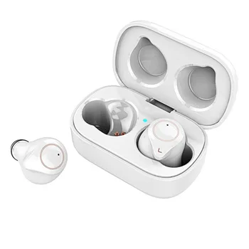

Hot Sale 5.0 Binaural Wireless Bluetooth Earphone Fingerprint Touches Ergonomical Earphone