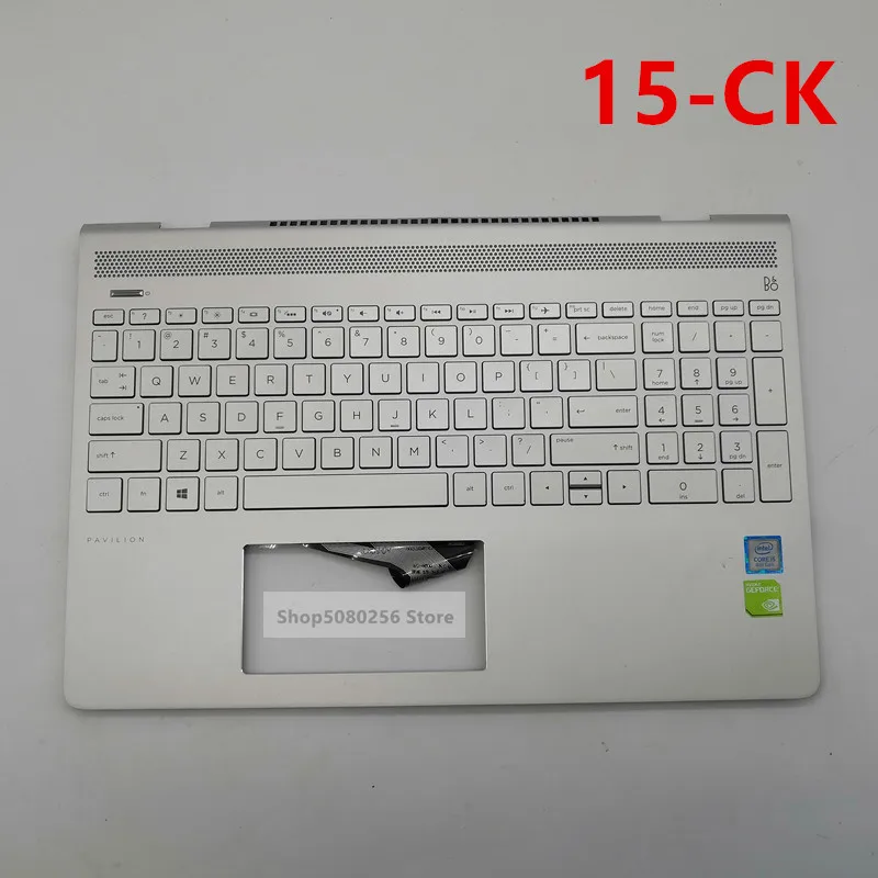95% Новинка) для Hewlett-Packard visiters 15-CK Series 15-ck010 TX 15-ck032TXUS чехол для клавиатуры с серебристой подсветкой