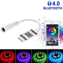 LED Color Controller Bluetooth Remote Control Led For 12V 5050 2835 Strips Light Ribbon Night Infrared 24Key Convert