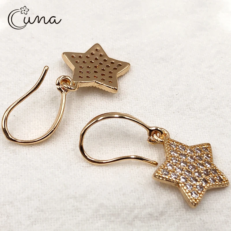 

New Ladies Gold and Silver Earrings Round Stars Love Geometry Sweet Earrings Jewelry Accessories Ladies Retro Earrings 2019
