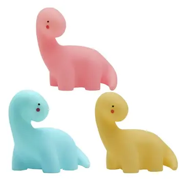 

1pc Adorable Long Neck Dinosaur Night Light Eye Caring Bedside Lamp Nursery Kid Gift